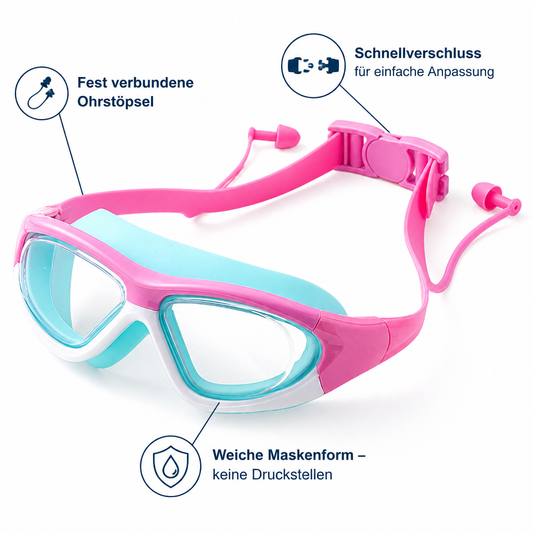 AquaBuddy Kinderschwimmbrille