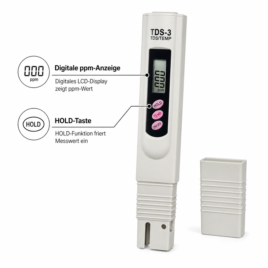 TDS-3 Wassertester Digital